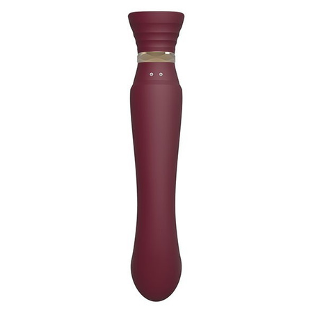 Zalo Legend Queen Set G-Spot Pulse Wave Vibrator Wine Red