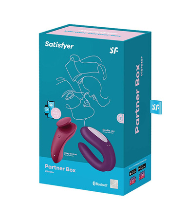 Zestaw dla par Satisfyer Partner Box 1 (Double Joy + Sexy Secret)