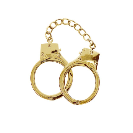 Taboom Gold Plated BDSM Handcuffs