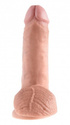 Dildo realistyczne z jądrami King Cock 7"