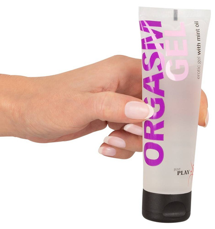 Żel do stymulacja łechtaczki z olejkiem miętowym Just Play Orgasm Gel 80 ml