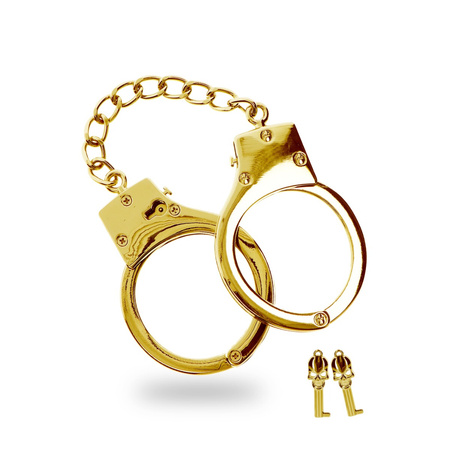 Taboom Gold Plated BDSM Handcuffs