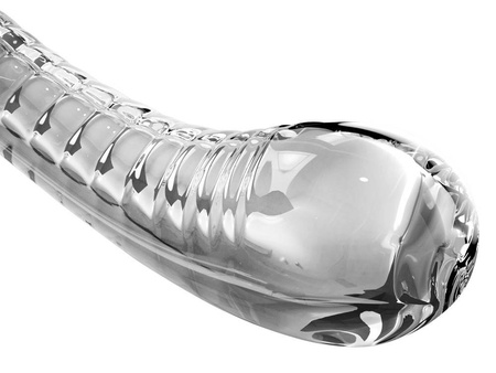 Dildo szklane z przyssawką Pipedream Icicles No. 88