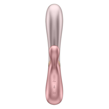 Podgrzewany wibrator typu króliczek z funkcją sterowania aplikacją Satisfyer Hot Lover