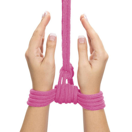 Bawełniana lina do krępowania Lovetoy Fetish Bondage Rope 10 metrów
