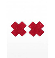 Taboom Nipple X Covers Red