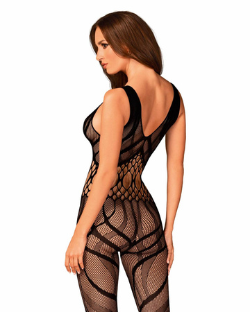 Bodystocking Obsessive G328  pikantna siateczka i otwarty krok!