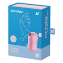 Powietrzny stymulator łechtaczki z funkcją wibracji Satisfyer Cotton Candy