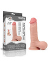 Elastyczne dildo z przesuwną skórą i przyssawką Lovetoy Sliding Skin Dong 7,8''
