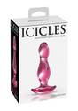 Szklany korek analny Icicles No 73