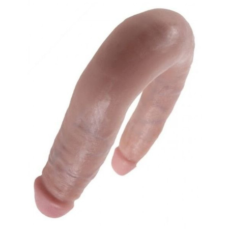 Dildo realistyczne podwójne King Cock Double Trouble Small