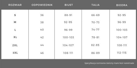 Sukienka Noir Handmade F182