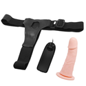 Dildo na pasku typu strap-on z wibracjami Baile Ultra Passionate Harness