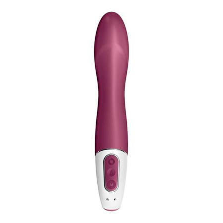 Podgrzewany wibrator do punktu G z funkcją sterowania aplikacją Satisfyer Big Heat