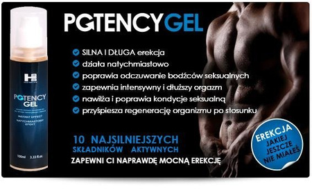 Żel wzmacniający erekcję Potency Gel 100 ml