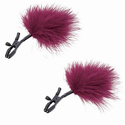 Klamerki na sutki Sex & Mischief Enchanted Feather Nipple Clamps