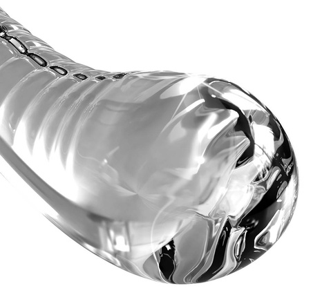 Dildo szklane z przyssawką Pipedream Icicles No. 88