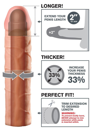 Nakładka na penisa Fx Perfect 2