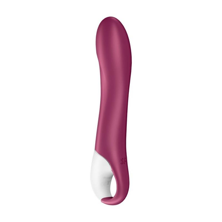 Podgrzewany wibrator do punktu G z funkcją sterowania aplikacją Satisfyer Big Heat