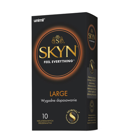 Prezerwatywy Unimil SKYN Large 10szt.