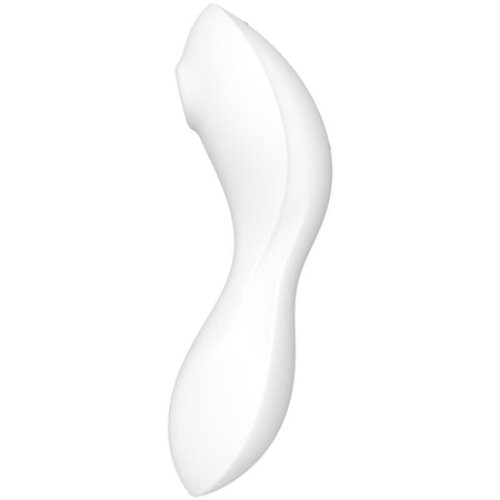 Powietrzny masażer łechtaczki z wibratorem do punktu G i funkcją sterowania aplikacją Satisfyer Curvy Trinity 5+