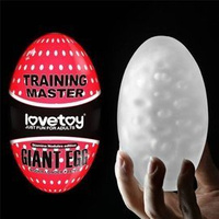 Elastyczny masturbator z lubrykantem LoveToy Giant Egg Stamina Nodules Edition