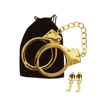 Taboom Gold Plated BDSM Handcuffs