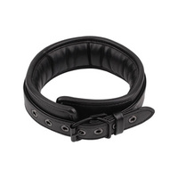 Miękka obroża z regulacją Chisa Deluxe Leather Collar