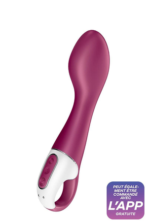 Wibrator do punktu G z funkcją podgrzewania i sterowania aplikacją Satisfyer Hot Spot