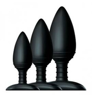 Nexus Butt Plug Trio 3 Solid Silicone Butt Plugs S M L