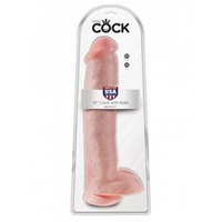 Dildo realistyczne z jądrami King Cock 15"