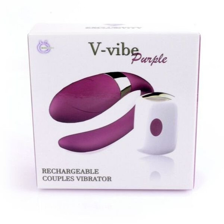 Wibrator na pilota dla par V-Vibe STEROWANY PILOTEM