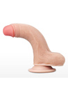 Elastyczne dildo z przesuwną skórą i przyssawką Lovetoy Sliding Skin Dong 7''