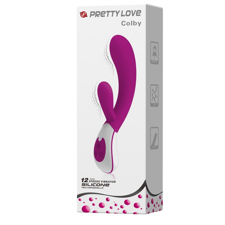 Wibrator typu króliczek Pretty Love Colby WBUDOWANY AKUMULATOR