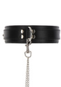 Czarna obroża z kajdankami na ręce Taboom Heavy Collar and Wrist Cuffs Black