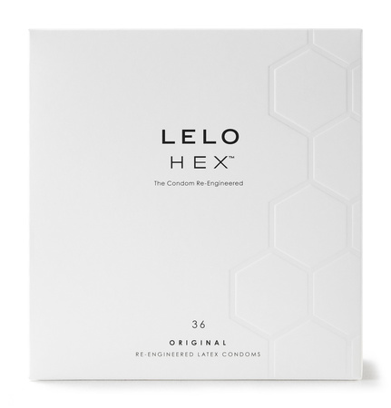 LELO - HEX Original prezerwatywy lateksowe (36 sztuk)