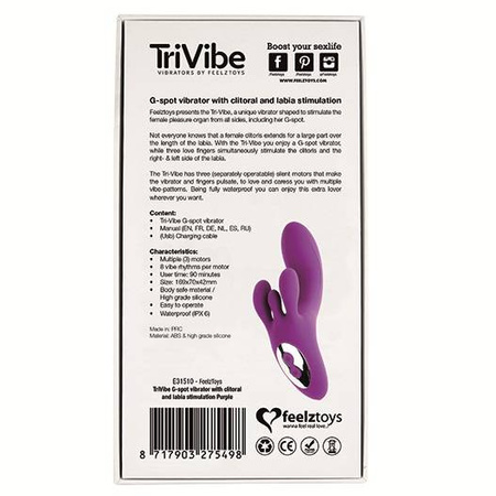 Wibrator króliczek FeelzToys TriVibe 