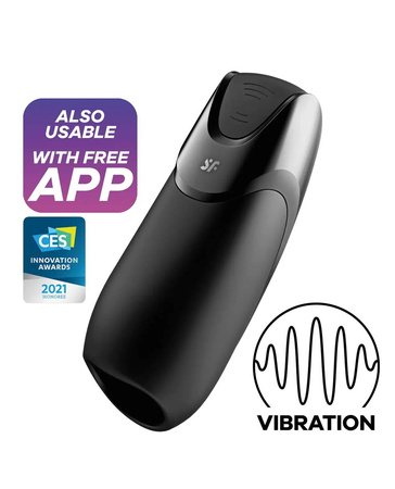 Masturbator dla mężczyzn Satisyer Men Vibration+ Connect App 