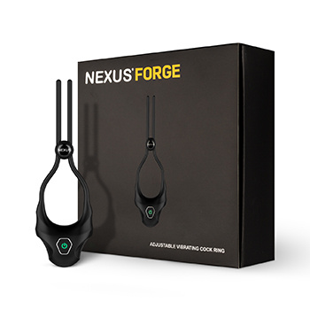 Nexus Pierścień Erekcyjny Forge Vibrating Lasso Silicone Cock Ring