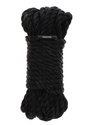 Lina do wiązania Taboom Bondage Rope 10 meter 7 mm Black