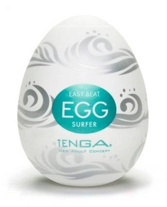 Masturbator w kształcie jajeczka z lubrykantem Tenga Hard Boiled Egg Surfer