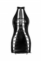 Erotyczna sukienka z wycięciami F291 Noir Handmade