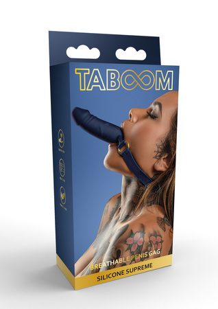 Taboom knebel Silicone Breathable Penis Gag