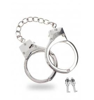Taboom Silver Plated BDSM Handcuffs
