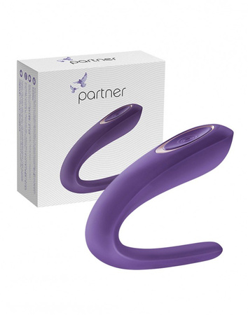 Wibrator dla par Satisfyer Partner Single Engine - silikon medyczny, akumulator