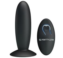 Korek analny z wibracjami na pilota Pretty Love