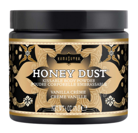 Jadalny puder do ciała KamaSutra Honey Dust Vanilla Creme 170 g waniliowy
