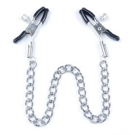 Klamerki na sutki z łańcuszkiem Fetish Boss Series
