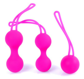 Silikonowe kulki gejszy Kegel Balls 3 szt. w zestawie