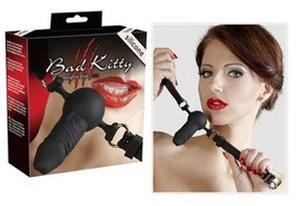Knebel silikonowy penis Bad Kitty